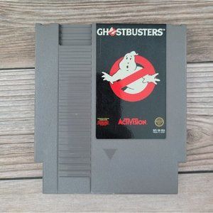NINTENDO "GHOSTBUSTERS" AUTHENTIC ORIGINAL VINTAGE NES GAME CARTRIDGE
